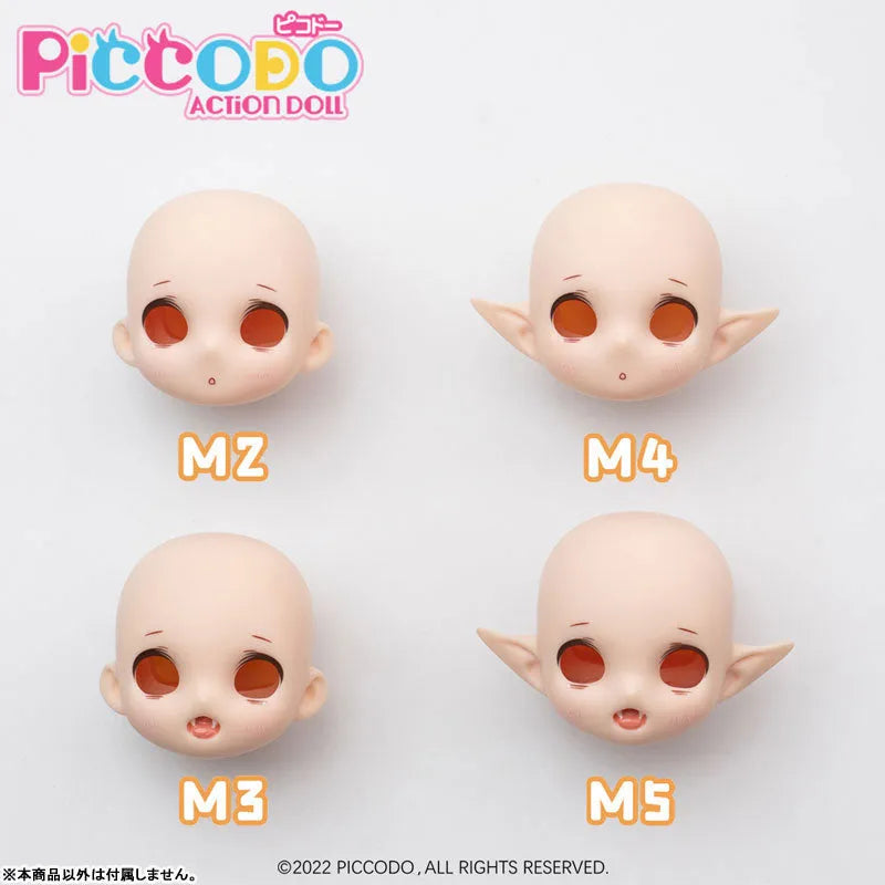 PICCODO Series Deformed Style Doll's Resin Head NIAUKI M5 (w/Makeup Ver.) Doll Whiteㅤ – Genesis – ActionFigureBrasil