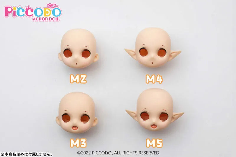 PICCODO Series Deformed Style Doll's Resin Head NIAUKI M5 (w/Makeup Ver.) Naturalㅤ – Genesis – ActionFigureBrasil