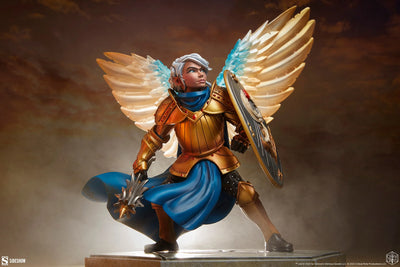 Pike Trickfoot - Vox Machina - LIMITED EDITION: TBD – Sideshow Collectibles – ActionFigure Brasil — ângulo diferente