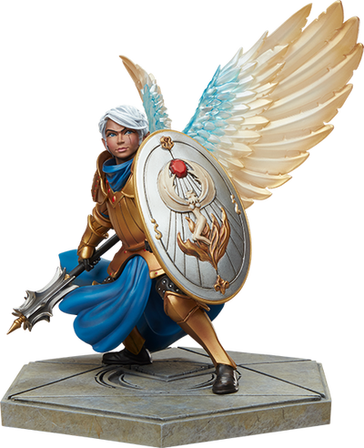 Pike Trickfoot - Vox Machina - LIMITED EDITION: TBD – Sideshow Collectibles – ActionFigure Brasil — com base expositora