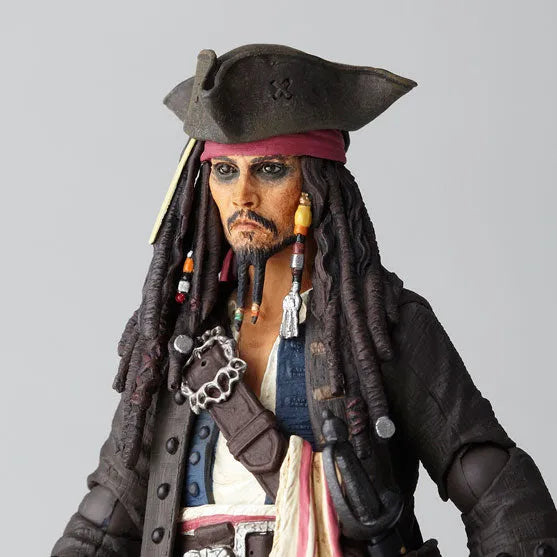 Pirates of the Caribbean - Jack Sparrow - Revoltech - Revoltech SFX No.025 (Kaiyodo)ㅤ – Kaiyodo – ActionFigureBrasil
