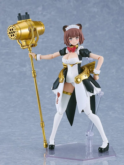 PLAMAX - GP-11 - Maidroid Raquel (Max Factory) [Shop Exclusive]ㅤ – Max Factory – ActionFigureBrasil — com base expositora