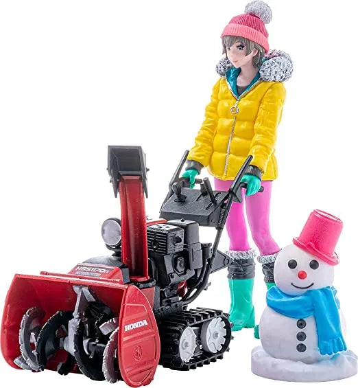 PLAMAX MF-62 - Minimum factory - Minori with Honda - Small Snow Plow - HSS1170n JX - 1/20 (Max Factory)ㅤ – Max Factory – ActionFigureBrasil