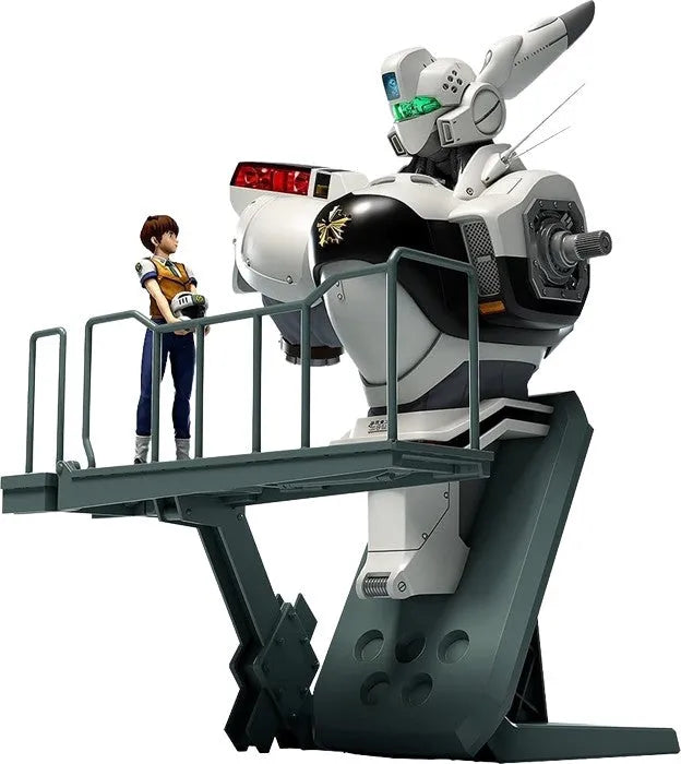 PLAMAX - MF-75 - Minimum Factory - Nose Collection Mobile Police Patlabor - Akira Izumino with Alphonse (Max Factory)ㅤ – Max Factory – ActionFigureBrasil