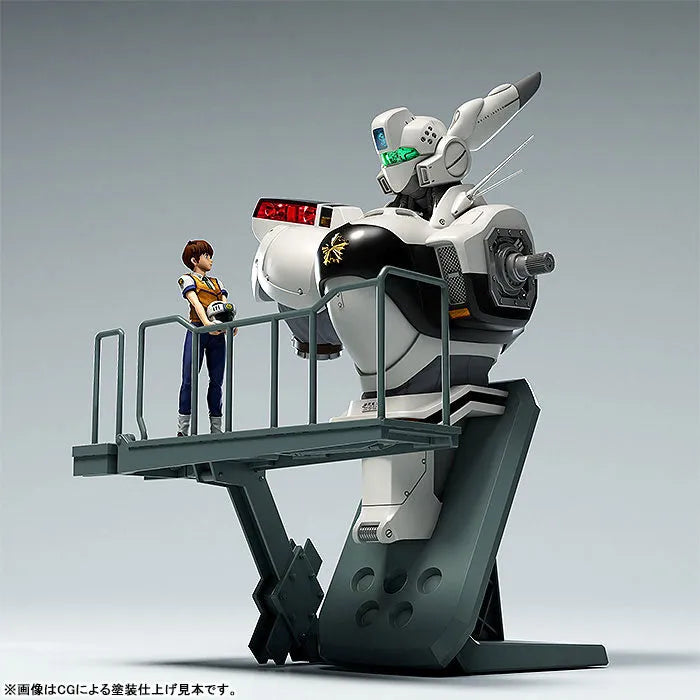 PLAMAX - MF-75 - Minimum Factory - Nose Collection Mobile Police Patlabor - Akira Izumino with Alphonse (Max Factory)ㅤ – Max Factory – ActionFigureBrasil