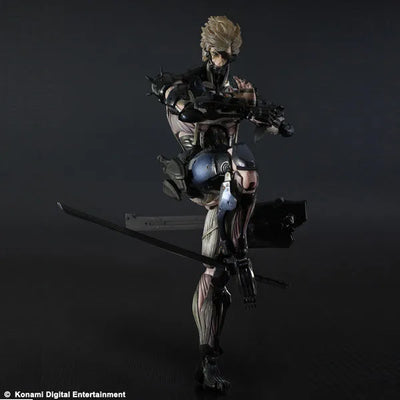 Play Arts Kai - Metal Gear Rising: Revengeance: Raiden Custom Body Yellow Action Figureㅤ – Puella Magi Madoka Magica – ActionFigureBrasil — ângulo diferente
