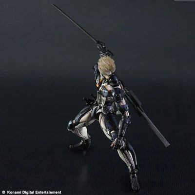 Play Arts Kai - Metal Gear Rising: Revengeance: Raiden Custom Body Yellow Action Figureㅤ – Puella Magi Madoka Magica – ActionFigureBrasil — detalhe do produto