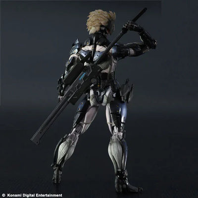 Play Arts Kai - Metal Gear Rising: Revengeance: Raiden Custom Body Yellow Action Figureㅤ – Puella Magi Madoka Magica – ActionFigureBrasil — close