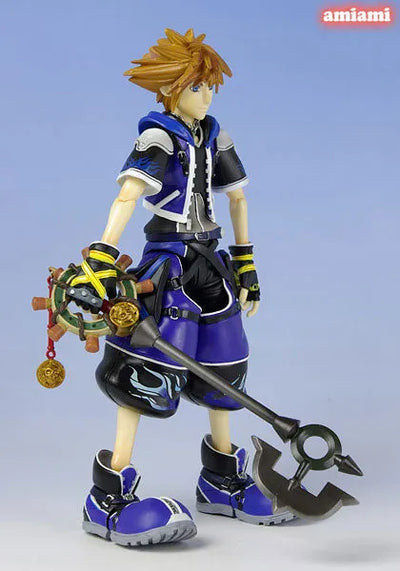 Play Arts - Kingdom Hearts II: Sora Wisdom Formㅤ – Square Enix – ActionFigureBrasil — ângulo diferente