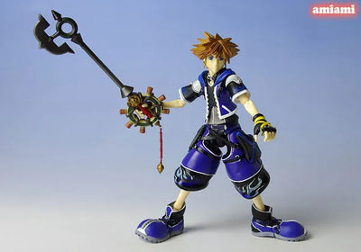Play Arts - Kingdom Hearts II: Sora Wisdom Formㅤ – Square Enix – ActionFigureBrasil — ângulo diferente