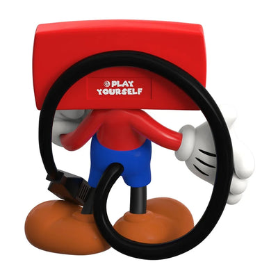 Play Yourself (Red Bro Edition) - LIMITED EDITION – Mighty Jaxx – ActionFigure Brasil — ângulo diferente