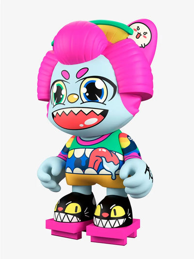 Playhouse Janky – Superplastic – ActionFigure Brasil — com base expositora