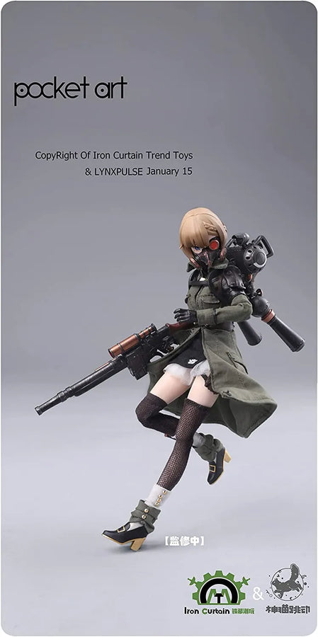 Pocket Art Series - PA001 - Emilia - 1/12 (LYNXPULSE)ㅤ – LYNXPULSE – ActionFigureBrasil