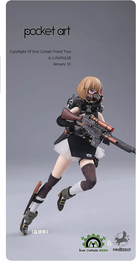 Pocket Art Series - PA001 - Emilia - 1/12 (LYNXPULSE)ㅤ – LYNXPULSE – ActionFigureBrasil