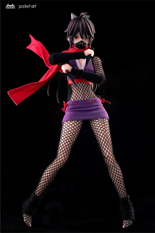 Pocket Art Series - PA002 - Female Ninja - Hagi - 1/12 (Hasuki)ㅤ – HASUKI – ActionFigureBrasil