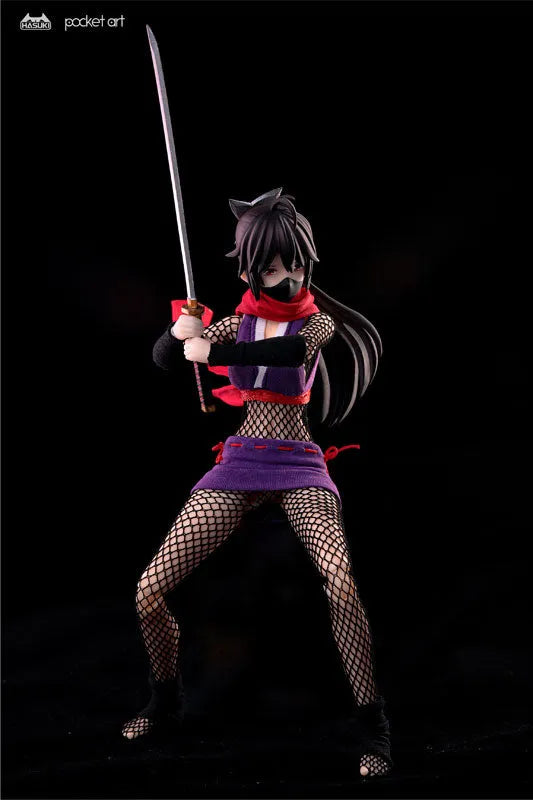 Pocket Art Series - PA002 - Female Ninja - Hagi - 1/12 (Hasuki)ㅤ – HASUKI – ActionFigureBrasil
