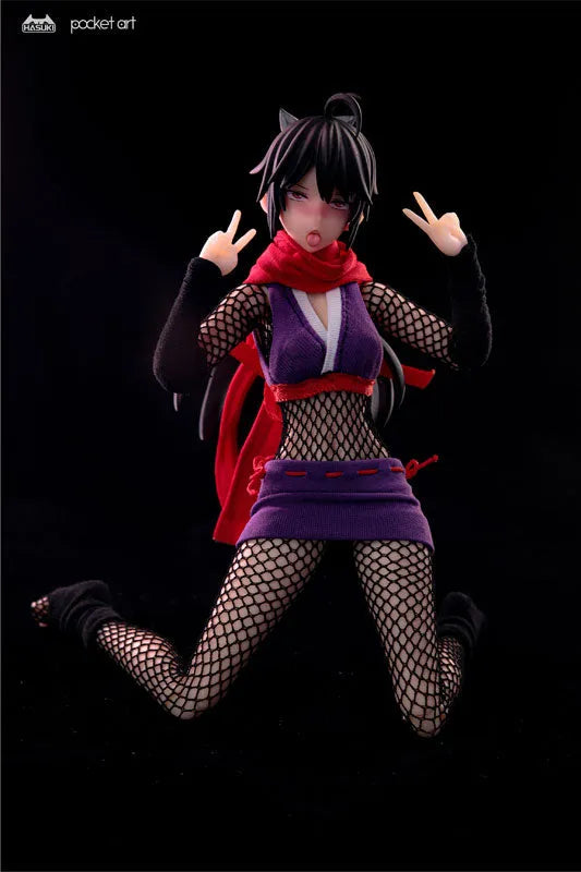 Pocket Art Series - PA002 - Female Ninja - Hagi - 1/12 (Hasuki)ㅤ – HASUKI – ActionFigureBrasil