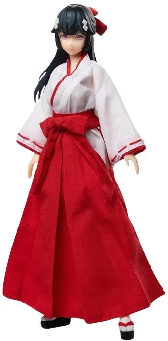Pocket Art Series PA005 - Exorcism Shrine Maiden - Tsubaki - 1/12 (HASUKI)ㅤ – HASUKI – ActionFigureBrasil
