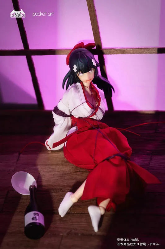 Pocket Art Series PA005 - Exorcism Shrine Maiden - Tsubaki - 1/12 (HASUKI)ㅤ – HASUKI – ActionFigureBrasil