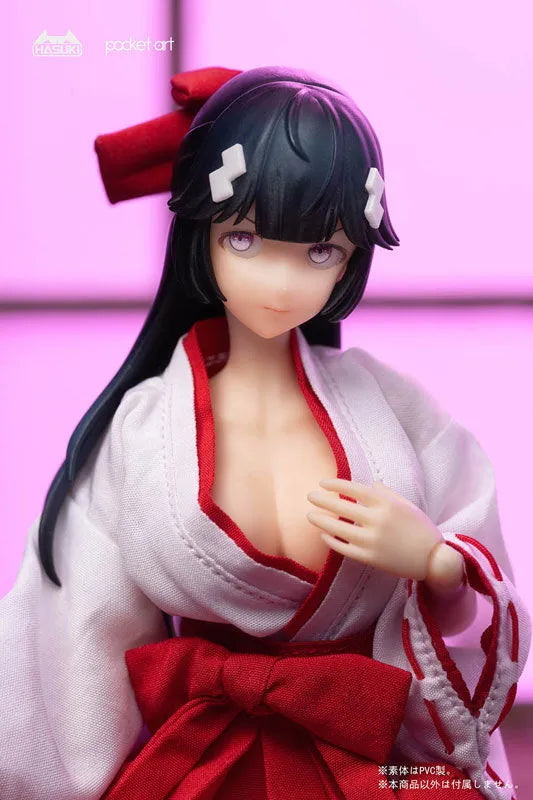Pocket Art Series PA005 - Exorcism Shrine Maiden - Tsubaki - 1/12 (HASUKI)ㅤ – HASUKI – ActionFigureBrasil