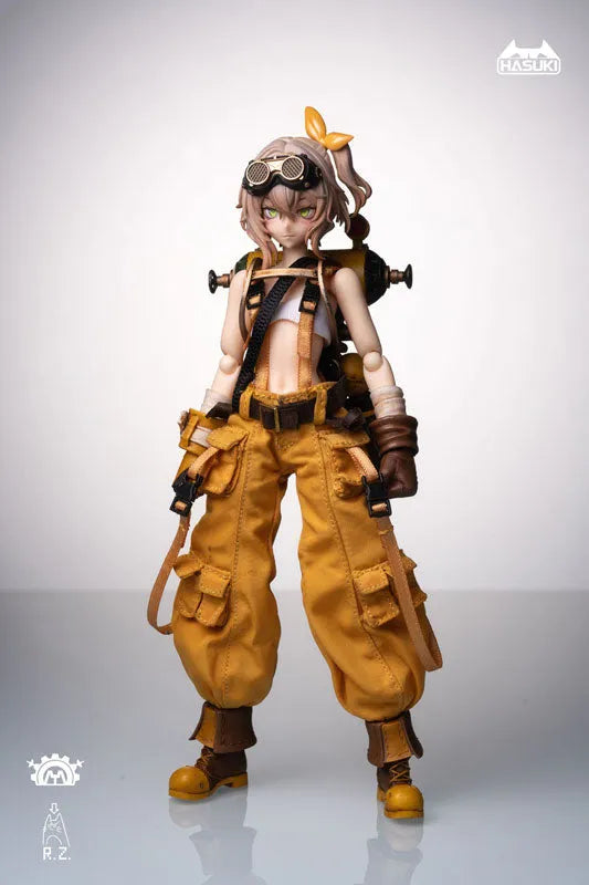 Pocket Art Series - PA007 - Mechanic Fiona - 1/12 (HASUKI)ㅤ – HASUKI – ActionFigureBrasil