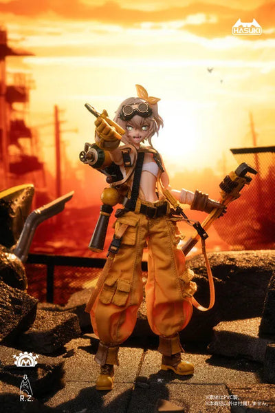Pocket Art Series - PA007 - Mechanic Fiona - 1/12 (HASUKI)ㅤ – HASUKI – ActionFigureBrasil — acessórios