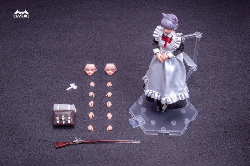 Pocket Art Series - PA010 - Maid Musketeer - FKEY - 1/12 (HASUKI)ㅤ – HASUKI – ActionFigureBrasil