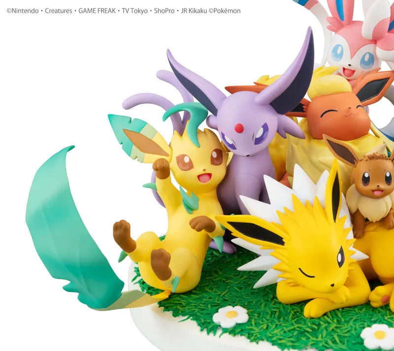 Pocket Monsters - Eevee - Flareon - Umbreon - Vaporeon - Jolteon - Espeon - Glaceon - Leafeon - Sylveon - G.E.M. EX (MegaHouse)ㅤ – MegaHouse – ActionFigureBrasil