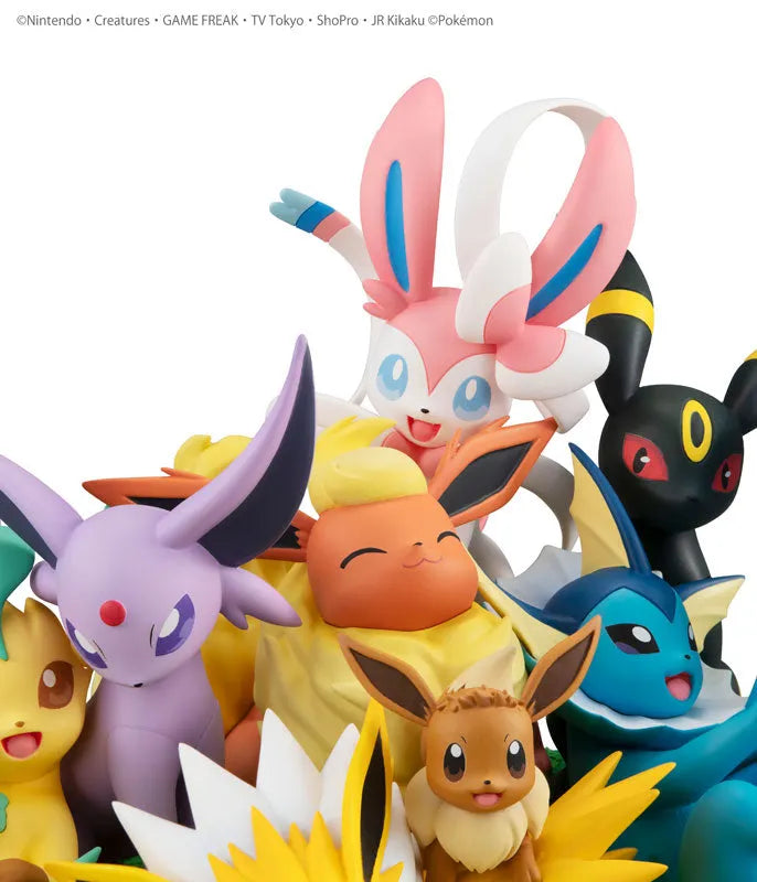 Pocket Monsters - Eevee - Flareon - Umbreon - Vaporeon - Jolteon - Espeon - Glaceon - Leafeon - Sylveon - G.E.M. EX (MegaHouse)ㅤ – MegaHouse – ActionFigureBrasil