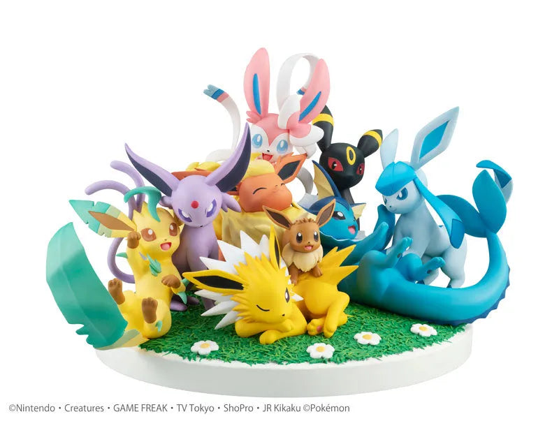 Pocket Monsters - Eevee - Flareon - Umbreon - Vaporeon - Jolteon - Espeon - Glaceon - Leafeon - Sylveon - G.E.M. EX (MegaHouse)ㅤ – MegaHouse – ActionFigureBrasil