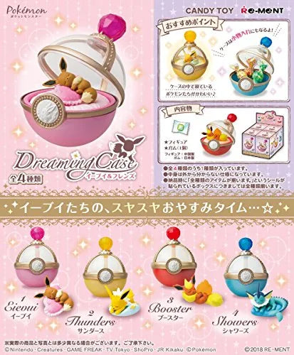 Pocket Monsters - Eievui - Candy Toy - Eievui & Friends Dreaming Case - 1 (Re-Ment)ㅤ – Re-Ment – ActionFigureBrasil