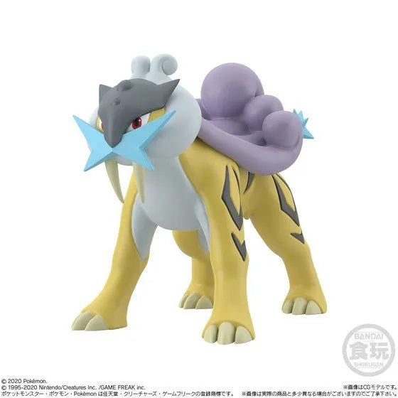 Pocket Monsters - Entei - Suicune - Raikou - Pokémon Scale World Candy Toy - 1/20 - Set of 3 Figures (Bandai) [Shop Exclusive]ㅤ – Bandai – ActionFigureBrasil