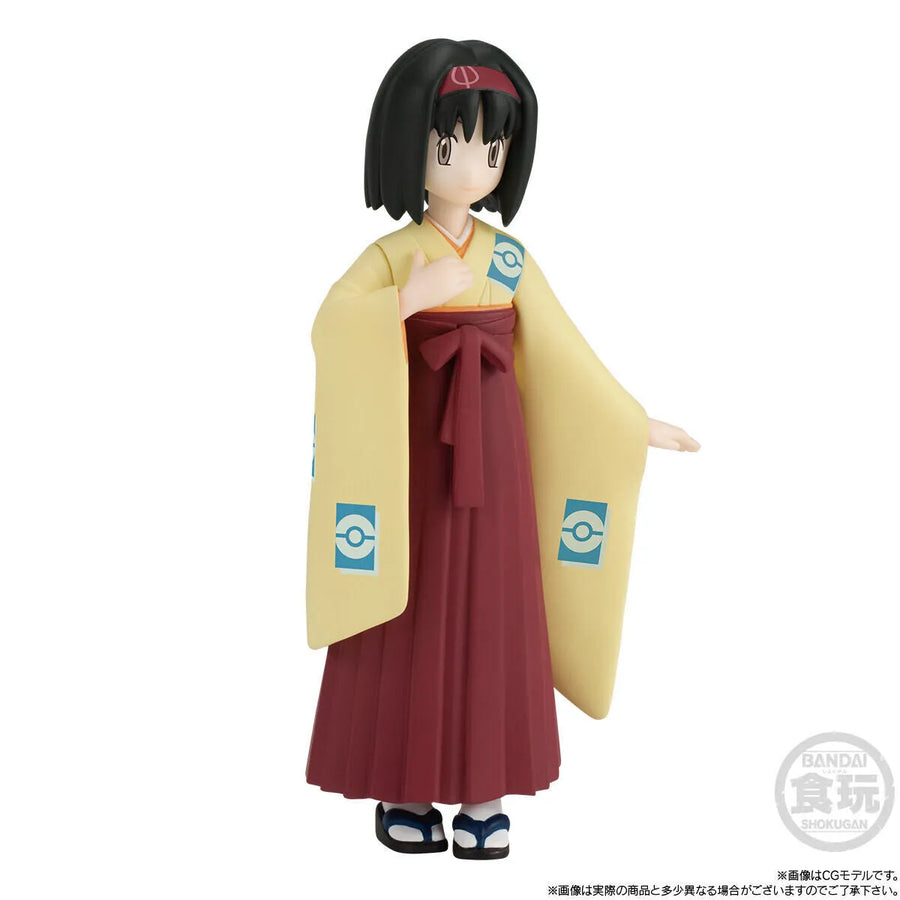 Pocket Monsters - Erika - Ruffresia - Kusaihana - Bandai Shokugan - Candy Toy - Pokémon Scale World - 1/20 (Bandai) [Shop Exclusive]ㅤ – Bandai – ActionFigureBrasil