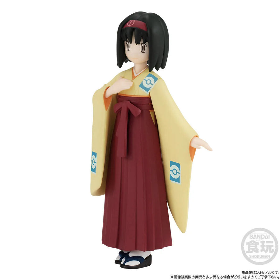 Pocket Monsters - Erika - Ruffresia - Kusaihana - Bandai Shokugan - Candy Toy - Pokémon Scale World - 1/20 (Bandai) [Shop Exclusive]ㅤ – Bandai – ActionFigureBrasil