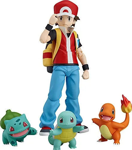 Pocket Monsters - Fushigidane - Hitokage - Pikachu - Red - Zenigame - Figma #356 (Good Smile Company, Max Factory)ㅤ – Good Smile Company – ActionFigureBrasil