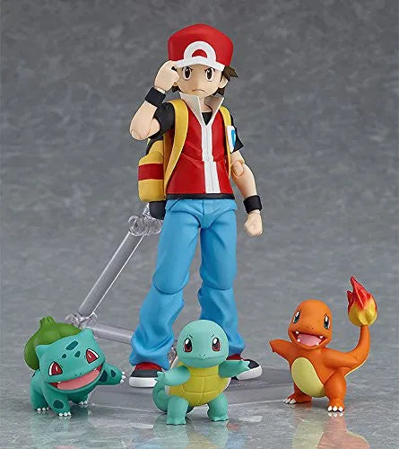 Pocket Monsters - Fushigidane - Hitokage - Pikachu - Red - Zenigame - Figma #356 (Good Smile Company, Max Factory)ㅤ – Good Smile Company – ActionFigureBrasil