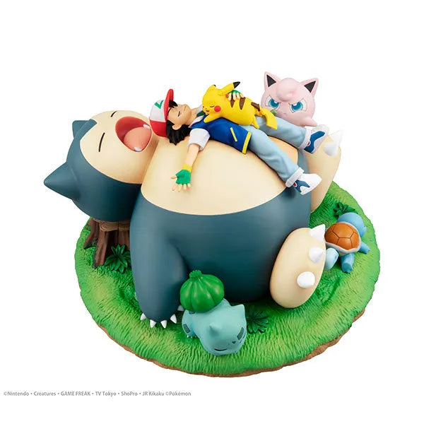 Pocket Monsters - Fushigidane - Kabigon - Pikachu - Purin - Satoshi - Zenigame - G.E.M. EX - G.E.M. Pocket Monsters Series (MegaHouse)ㅤ – MegaHouse – ActionFigureBrasil
