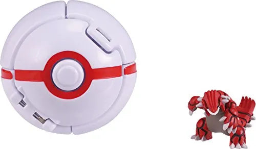 Pocket Monsters - Groudon - Monster Collection - Poké Del-Z - Premier Ball (Takara Tomy)ㅤ – Takara Tomy – ActionFigureBrasil