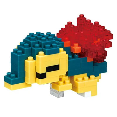 Pocket Monsters - Hinoarashi - Mini Collection Series - Nanoblock NBPM_029 - Pokémon x Nanoblock (Kawada)ㅤ – Kawada – ActionFigureBrasil