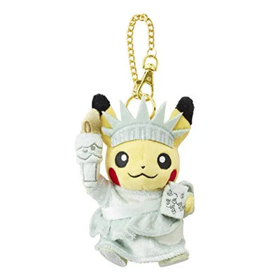 Pocket Monsters - Hitomoshi - Pikachu - Unknown - Plush Mascot - World Pikachu - American Pikachuㅤ – Pokémon Center – ActionFigureBrasil