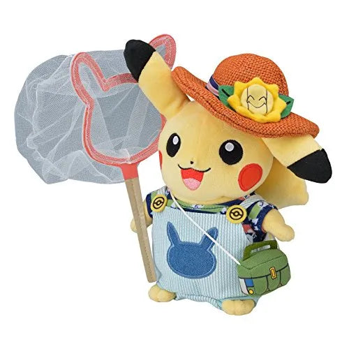 Pocket Monsters - Kimawari - Pikachu - Denjimushi - Pokécen Plush - Pokémon Summer Lifeㅤ – Pokémon Center – ActionFigureBrasil