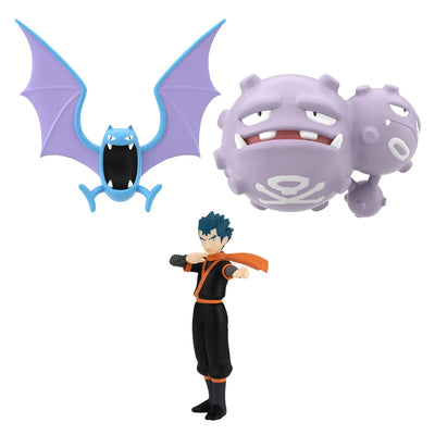 Pocket Monsters - Kyou - Bandai Shokugan - Candy Toy - Pokémon Scale World - 1/20 (Bandai) [Shop Exclusive]ㅤ – Bandai – ActionFigureBrasil