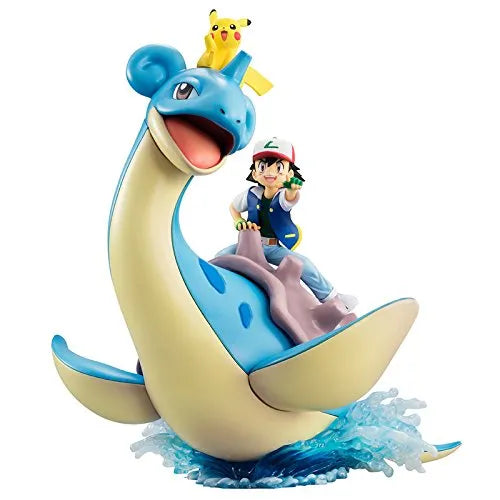 Pocket Monsters - Laplace - Pikachu - Satoshi - G.E.M. (MegaHouse)ㅤ – MegaHouse – ActionFigureBrasil