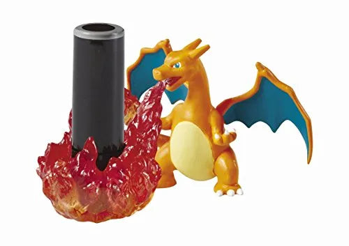 Pocket Monsters - Lizardon - Candy Toy - Pokémon Desk de O-Yakutachi Figure 2 - Hanko Stand - 2 (Re-Ment)ㅤ – Re-Ment – ActionFigureBrasil