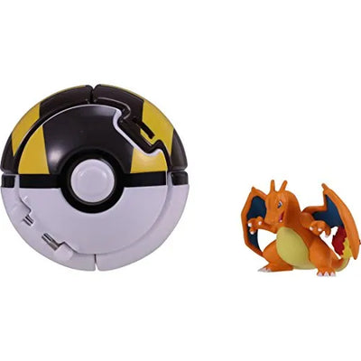 Pocket Monsters - Lizardon - Monster Collection - Poké Del-Z - Hyper Ball (Takara Tomy)ㅤ – Takara Tomy – ActionFigureBrasil