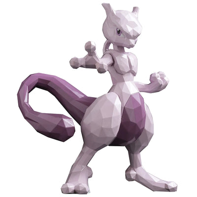 Pocket Monsters - Mewtwo - Polygo (Sentinel)ㅤ – Sentinel – ActionFigureBrasil