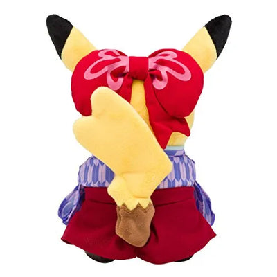 Pocket Monsters - Pikachu - Amakaji - Pokémon Center Tokyo DX Opening Campaign - Hakama Pikachuㅤ – Pokémon Center – ActionFigureBrasil — ângulo diferente