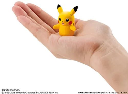Pocket Monsters - Pikachu - Candy Toy - Bandai Shokugan - Pokemofu Doll - ♂ (Bandai)ㅤ – Bandai – ActionFigureBrasil
