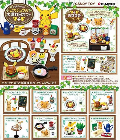 Pocket Monsters - Pikachu - Candy Toy - Pikachu Komorebi Café - 1 - Welcome! (Re-Ment)ㅤ – Re-Ment – ActionFigureBrasil