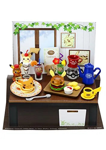 Pocket Monsters - Pikachu - Candy Toy - Pikachu Komorebi Café - 1 - Welcome! (Re-Ment)ㅤ – Re-Ment – ActionFigureBrasil